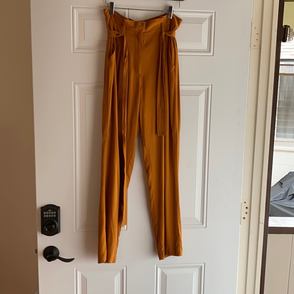 High waisted soft pants